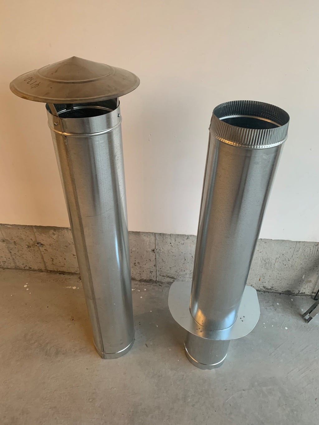 Galvanized Chimney Extension