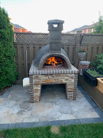 Large Wood Fired Pizza Oven w Base